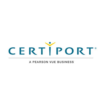 Certiport by Pearson VUE logo